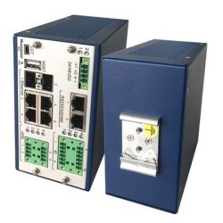 Flexdsl GF-RAIL2N-6Eth-2I2O/2SER-PoE-24V,V25