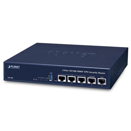 Planet VR-100 Routeur VPN sécurisé 5 ports Gigabit